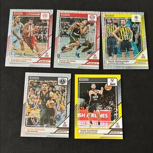 Donruss Euroleague Basketball Card Lot - Multi Color